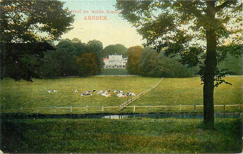 Arnhem Kasteel en Weide Sonsbeek