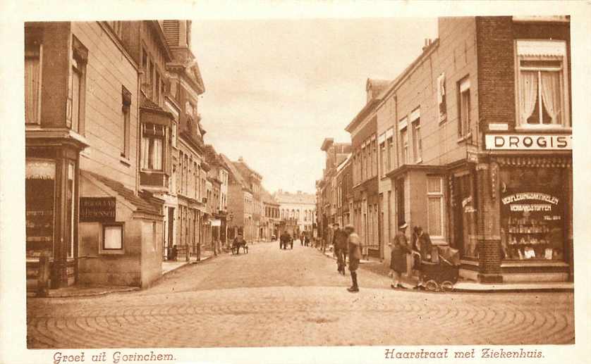 Gorinchem Haarstraat met Ziekenhuis