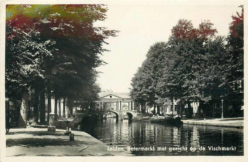 Leiden  Botermarkt Vischmarkt