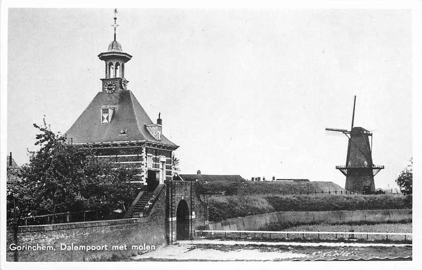 Gorinchem Dalempoort met Molen