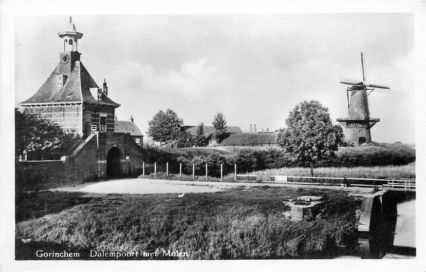 Gorinchem Dalempoort met Molen