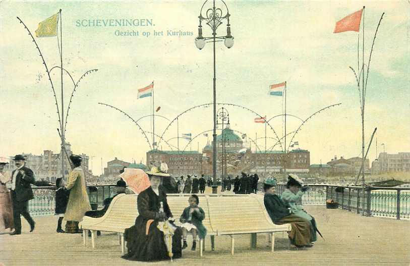 Scheveningen Gezicht op het Kurhaus