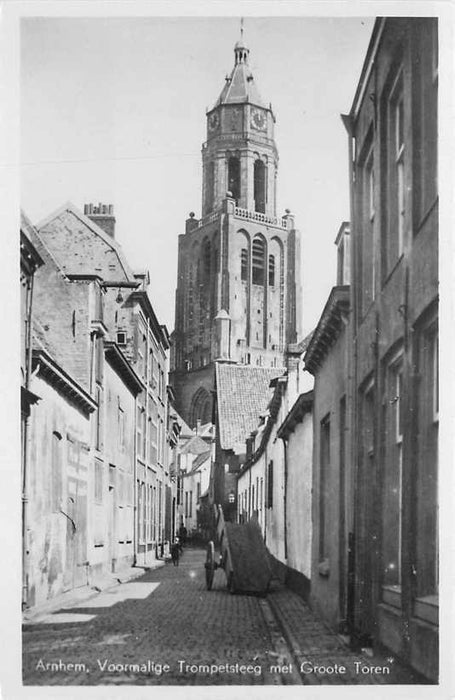 Arnhem Trompetsteeg Groote Toren