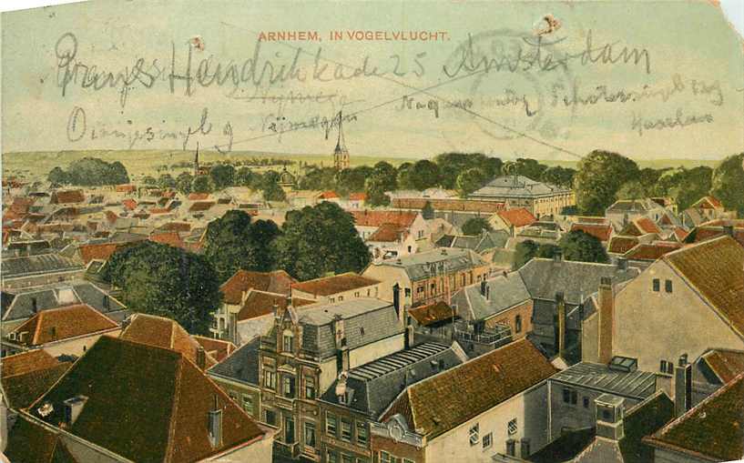 Arnhem in Vogelvlucht