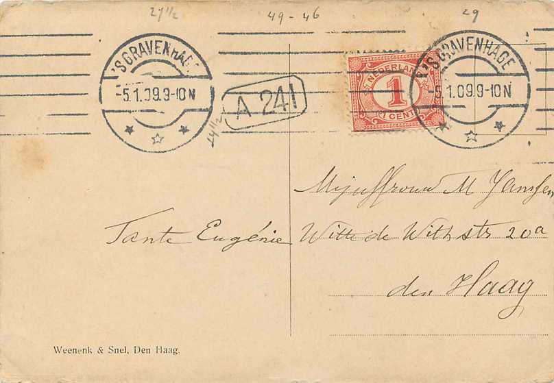 Scheveningen Versierde Tramwagens 1908