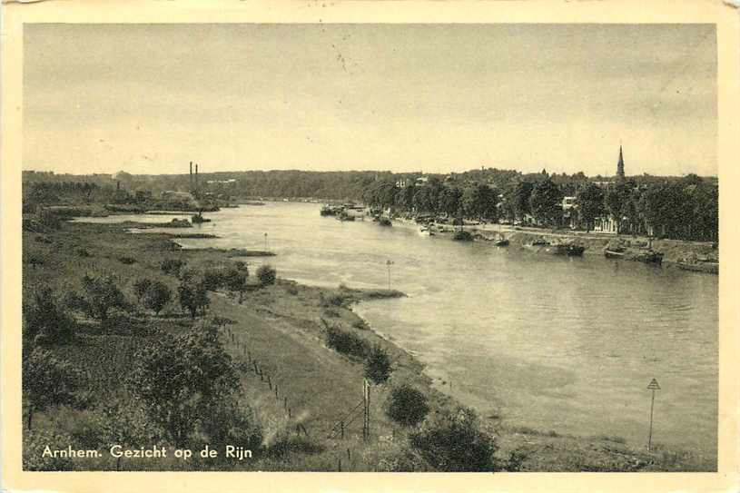 Arnhem Gezicht op de Rijn