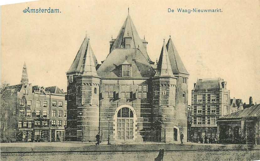 Amsterdam De Waag Nieuwmarkt