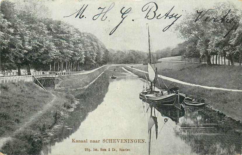 Den Haag Kanaal naar Scheveningen