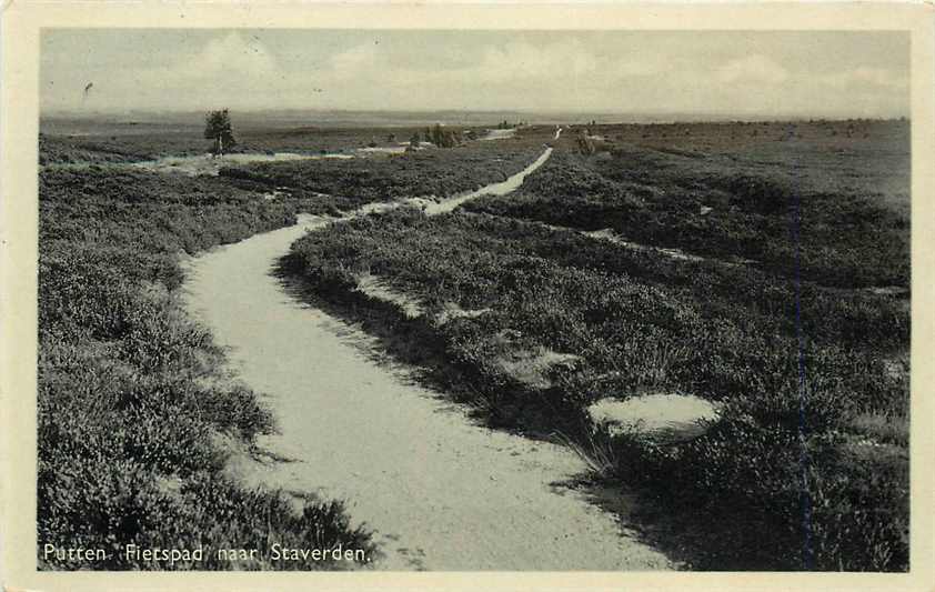 Putten Fietspad naar Staverden