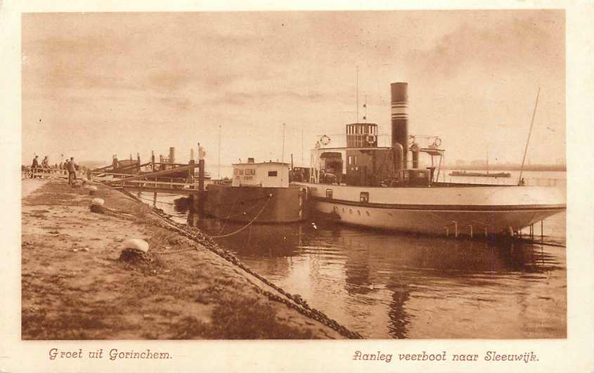 Gorinchem Aanleg veerboot naat Sleeuwijk
