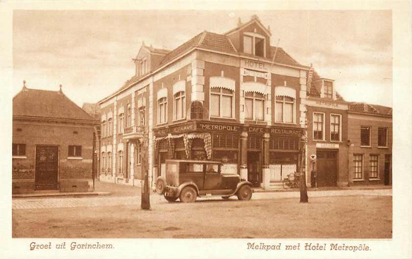 Gorinchem Melkpad met Hotel Metropole
