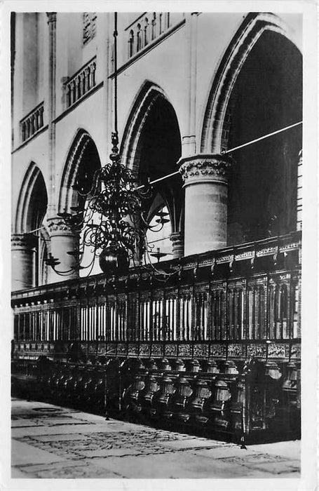 Dordrecht Koorbanken Grote Kerk