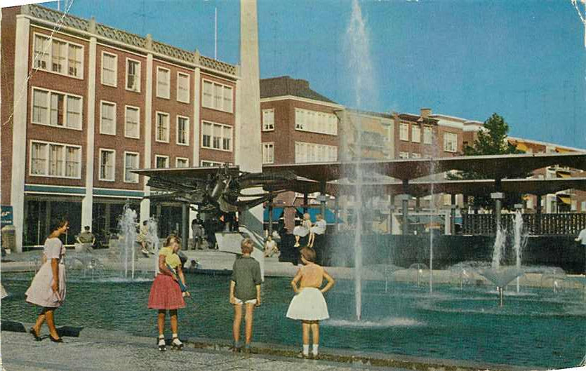 Arnhem Fontein Gele Rijdersplein