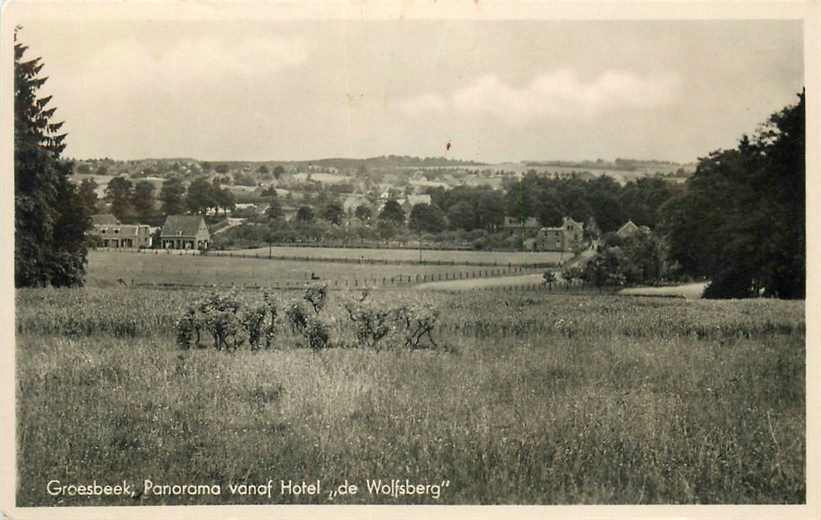 Groesbeek Panorama vanaf Hotel De Wolfsb