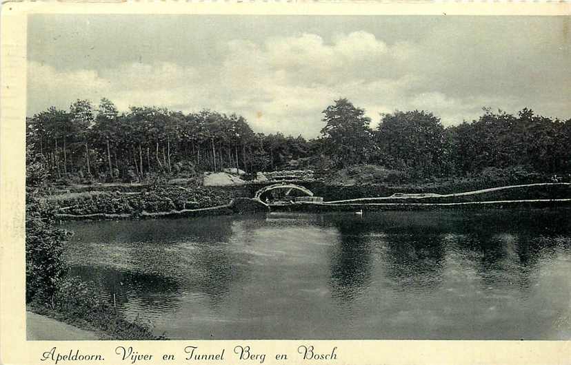 Apeldoorn Vijver en Tunnel Berg en Bosch