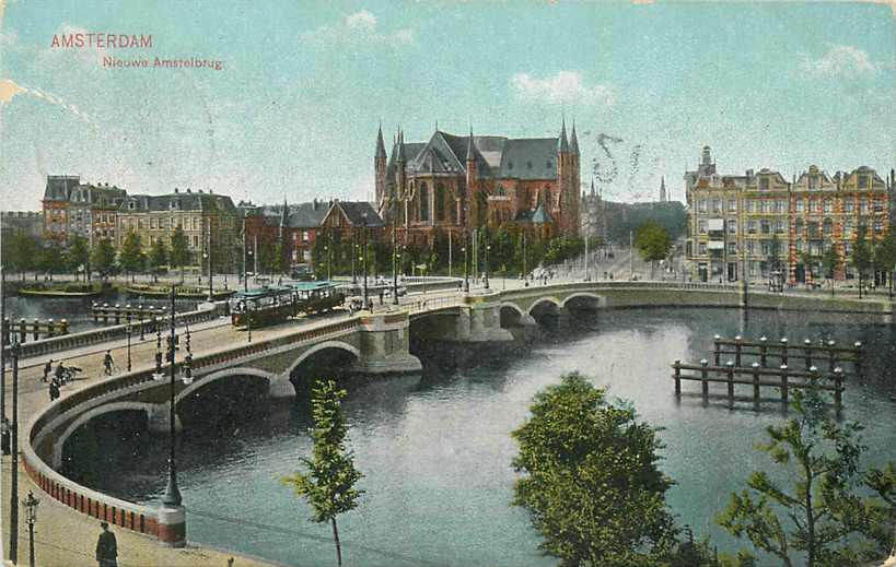 Amsterdam Nieuwe Amstelbrug