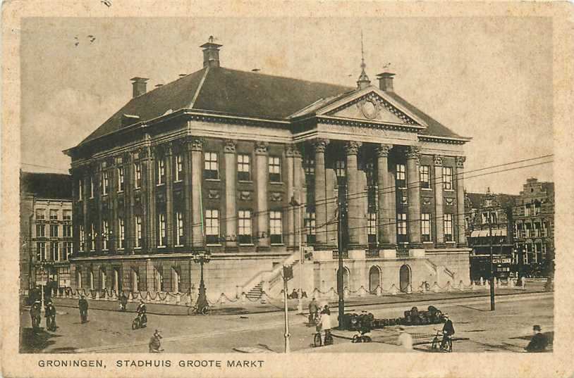 Groningen Stadhuis Groote Markt