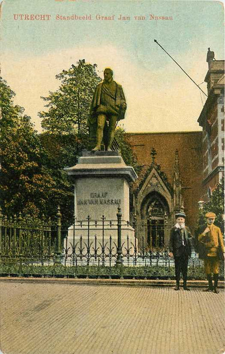 Utrecht  Standbeeld Graaf Jan van Nassau