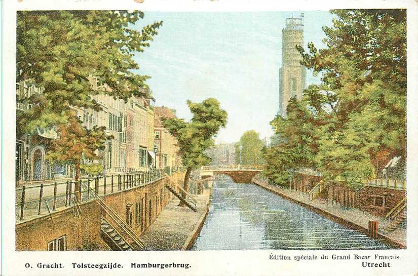 Utrecht  Oude Gracht Tolsteegzijde