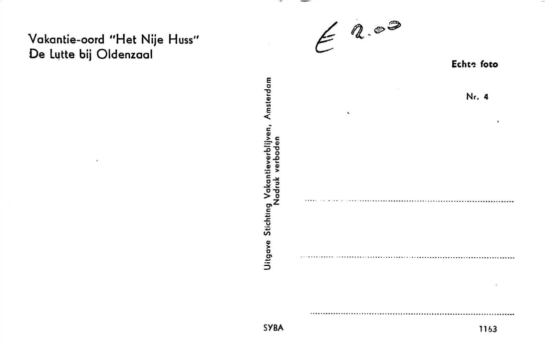 De Lutte Het Nije Huss