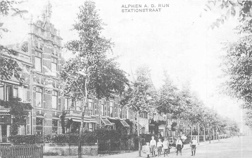 Alphen aan de Rijn Stationstraat REPRINT