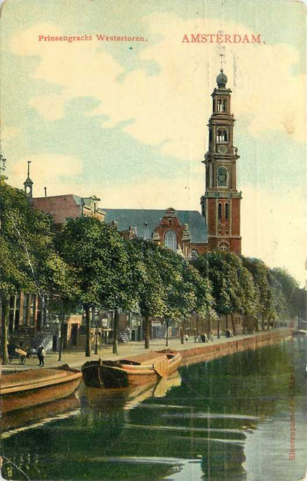 Amsterdam Prinsengracht Westertoren