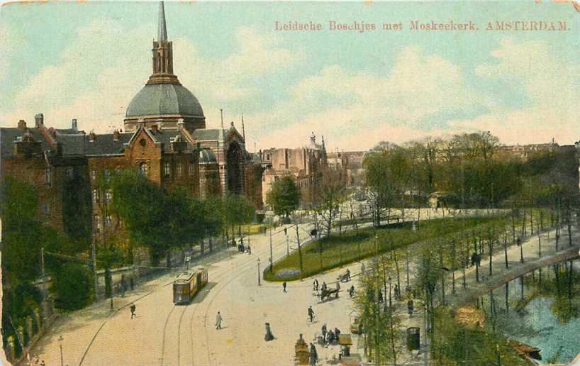 Amsterdam Leidsche Boschjes Moskee Kerk