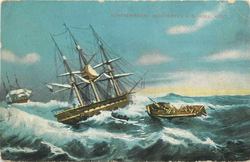 Scheveningen  Schipbreuk