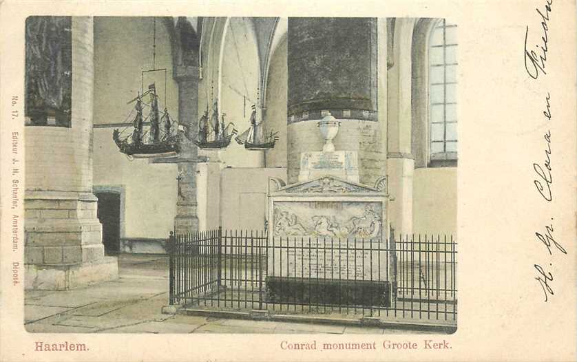 Haarlem Conrad Monument