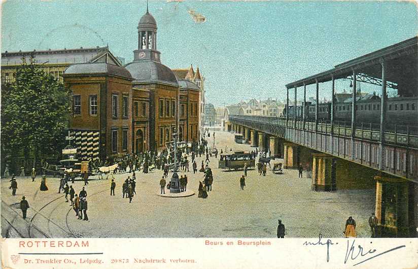 Rotterdam Beurs en Beursplein