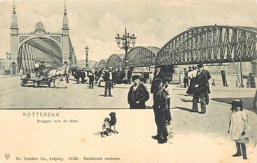 Rotterdam Bruggen over de Maas