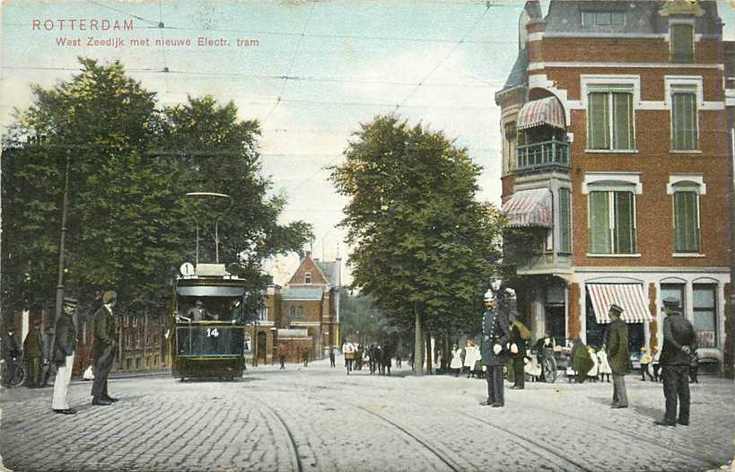 Rotterdam West Zeedijk Tram