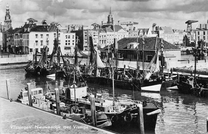 Vlissingen Nieuwendijk met Vismijn