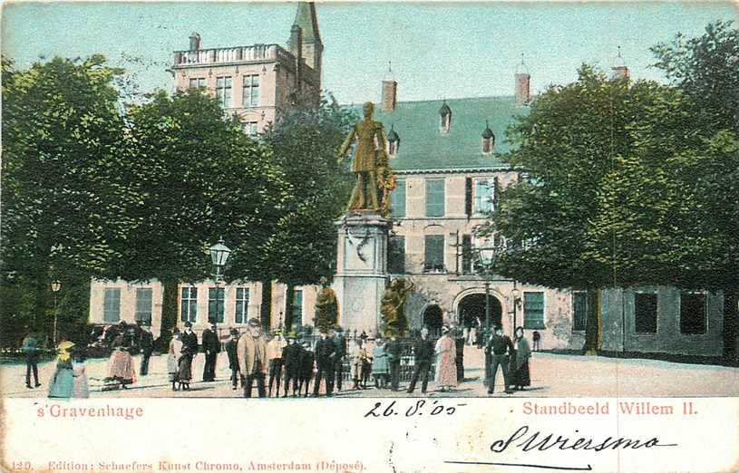 Den Haag Standbeeld Willem II