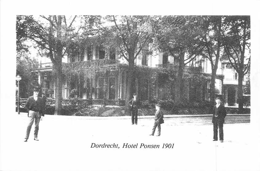 Dordrecht Hotel Ponsen 1901