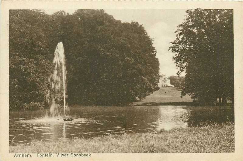 Arnhem Fontein Vijver Sonsbeek