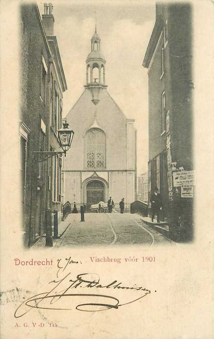 Dordrecht Vischbrug voor 1901