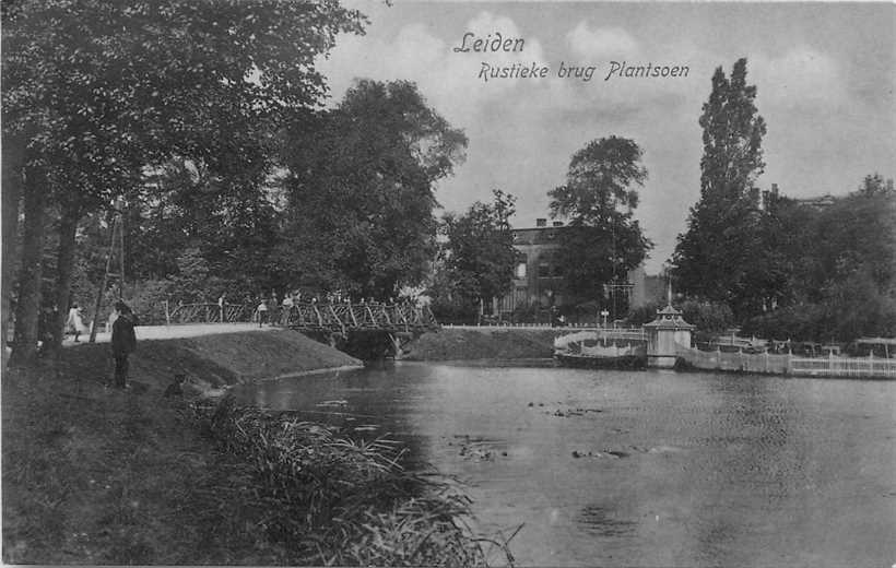 Leiden Rustieke Brug Plantsoen