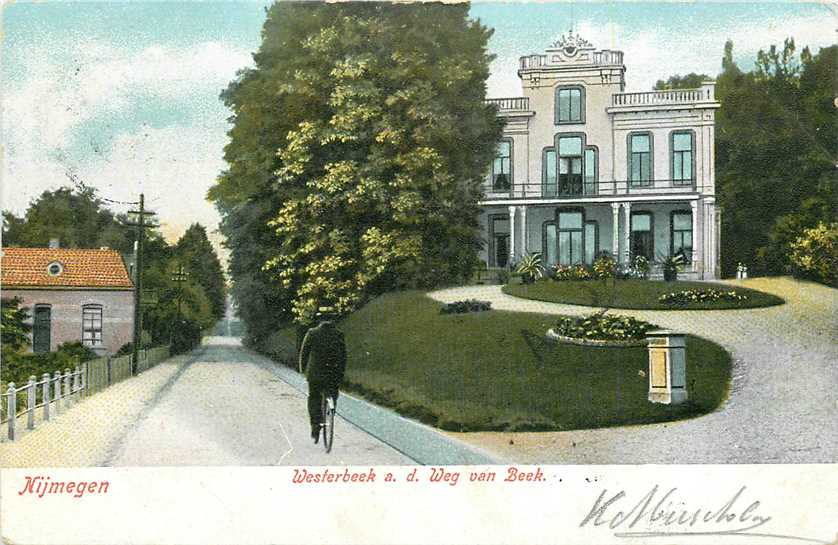 Nijmegen Westerbeek aan de weg van Beek