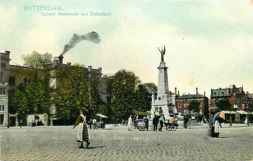 Rotterdam Caland Monument Ziekenhuis