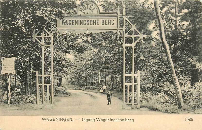 Wageningen Ingang Wageningsche Berg