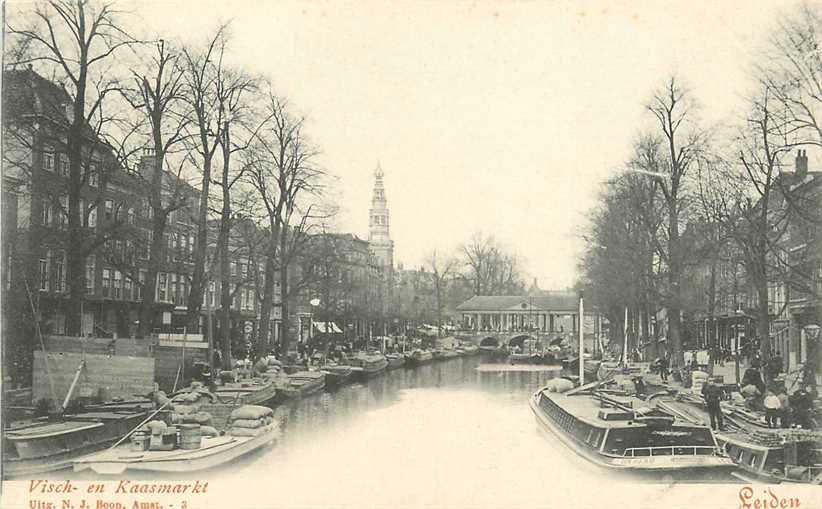 Leiden Visch en Kaasmarkt