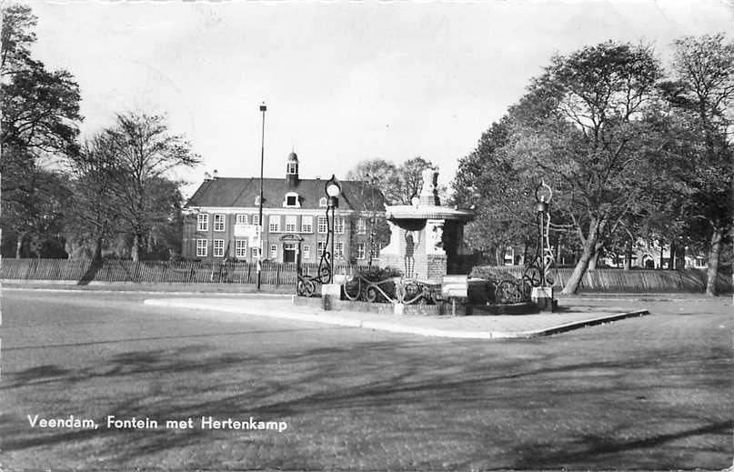 Veendam Fontein met Hertenkamp