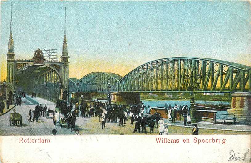 Rotterdam Willems en Spoorbrug