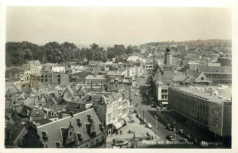 Nijmegen Markt en Burchtstraat