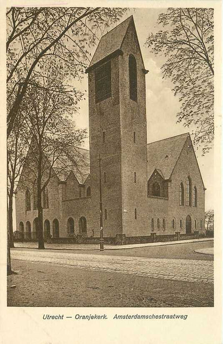 Utrecht Oranjekerk Amsterdamschestraatwe