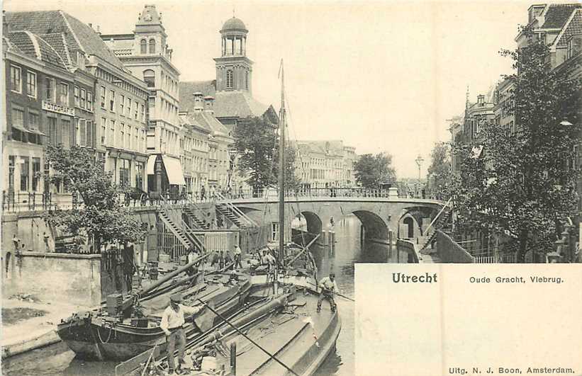 Utrecht Oude Gracht Viebrug