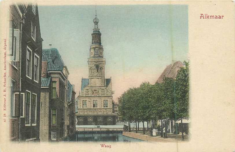 Alkmaar Waaggebouw met Stevenstoren