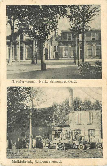 Schoonrewoerd Geref Kerk , Melkfabriek