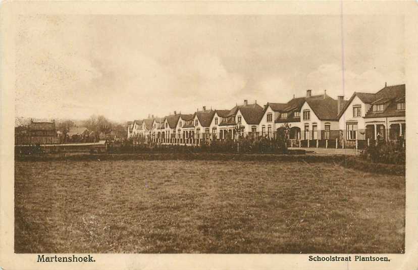 Martenshoek GR Schoolstraat Plantsoen